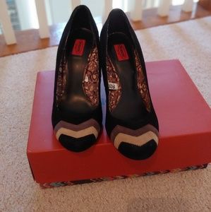 Missoni for Target suede pump